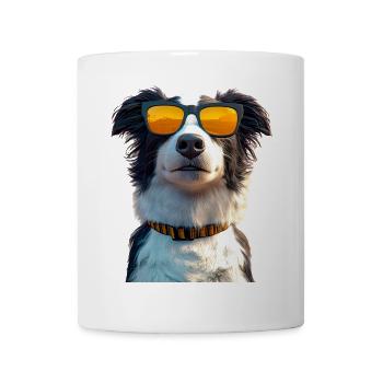Border Collie Dog Lover Puppy Cute Collies - Mug - white - Front