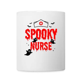 Infirmière effrayante - Halloween - Mug blanc - blanc - Devant