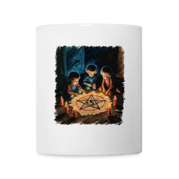 Retro Vintage Design Occult Summoning Rituals - Mug - white - Front