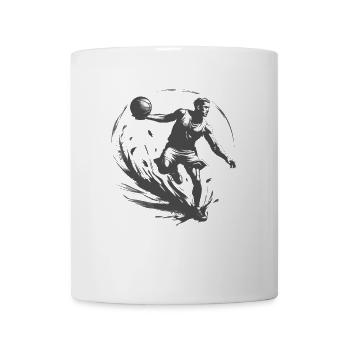 Basketballspieler - Tasse - Weiß - Vorne