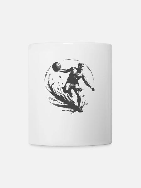 Basketballspieler - Tasse - Weiß