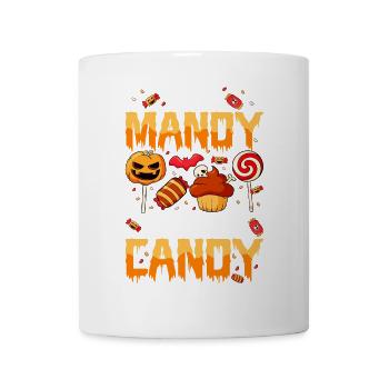 Halloween Diese Mandy Ist Für Süßigkeiten Bereit - Tasse - Weiß - Vorne