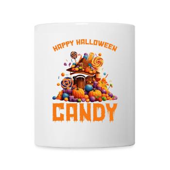 Happy Halloween, now give me your candy - Mug - white - Front