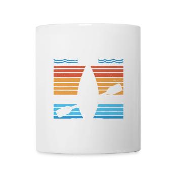 Wenn Sie das lesen können, habe ich Funny Kayak H gekentert - Tasse - Weiß - Vorne