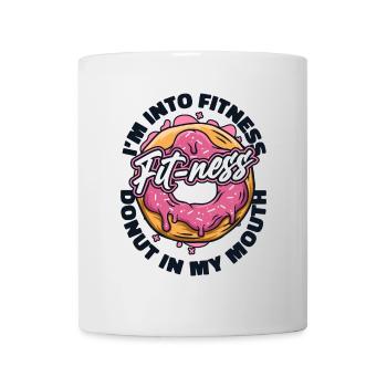 I'm Into Fitness Doughnut Maker Glazed Lover Donut - Mug - white - Front