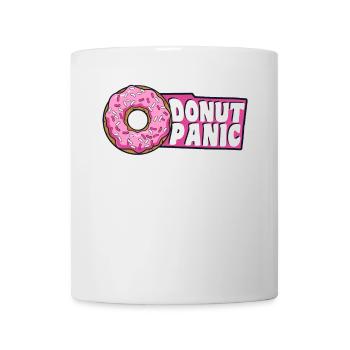Donut Panic Donut glasierter Maker Liebhaber Donut - Tasse - Weiß - Vorne