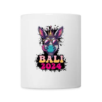 Bali 2024 Âne de fête - Mug blanc - blanc - Devant