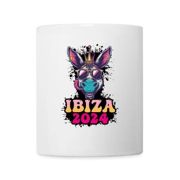 Ibiza 2024 Âne de fête - Mug blanc - blanc - Devant