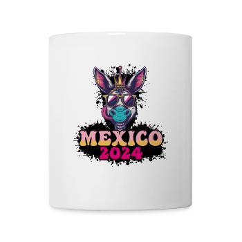 Mexique 2024 Âne de fête - Mug blanc - blanc - Devant