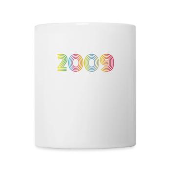 2009 Birthday Funky Year - Mug - white - Front