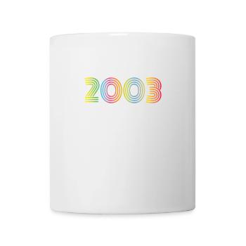 2003 Birthday Funky Year - Mug - white - Front