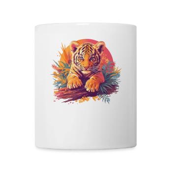 Tiger - Mug - white - Front