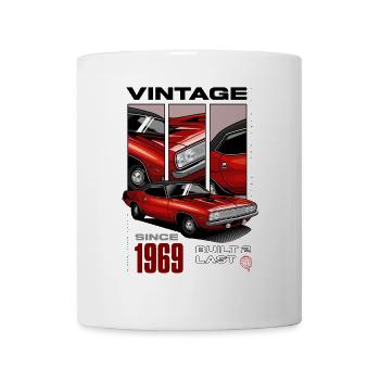 I'm Not Old I'm Vintage Classic Car Born In 1969 - Mug - white - Front