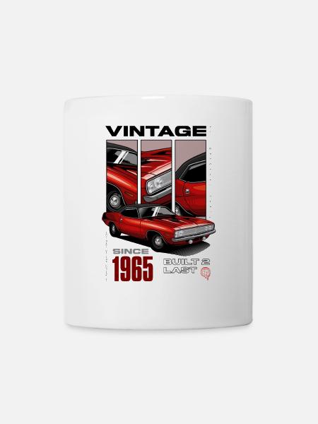 Ich bin nicht alt, ich bin ein Oldtimer, geboren 1965 - Tasse - Weiß