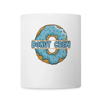 Donut Crew Donut glasiert Maker Liebhaber Donut - Tasse - Weiß - Vorne