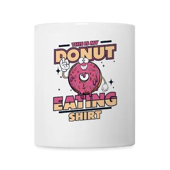 C’est mon beignet de vêtements mangeant des beignets glacés - Mug blanc - blanc - Devant