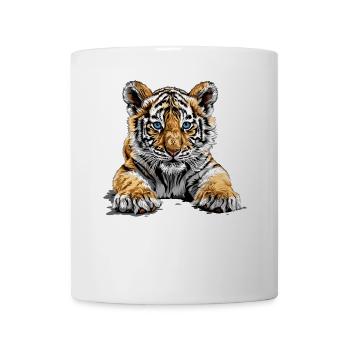 Tigre du Bengale Roi Tigre - Mug blanc - blanc - Devant