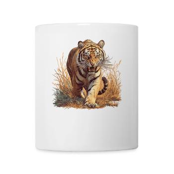 Tigre du Bengale Roi Tigre - Mug blanc - blanc - Devant