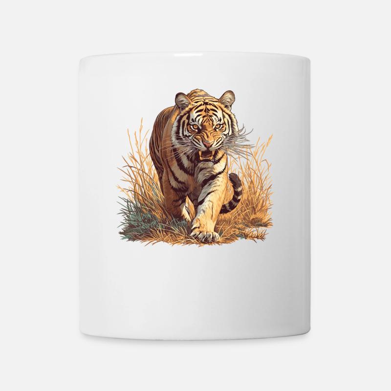 Tigre du Bengale Roi Tigre - Mug blanc - blanc