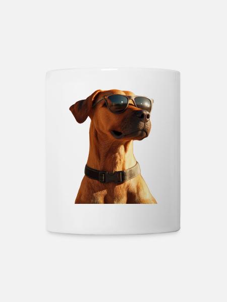 Rhodesian Ridgeback Jagdhund Hunde Stolz Ridgeback - Tasse - Weiß