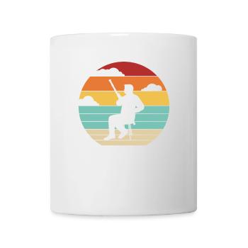 Instrument de basson rétro Aerophone Music Player - Mug blanc - blanc - Devant