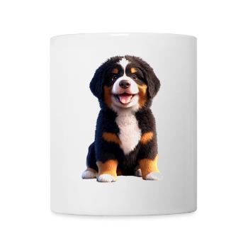 Bouvier bernois Chiens mignons Bouvier suisse - Mug blanc - blanc - Devant