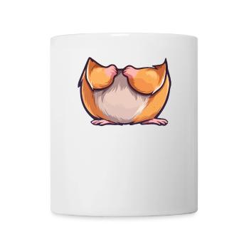 Süßer Hamster Halloween Verkleidung Kostüm - Tasse - Weiß - Vorne