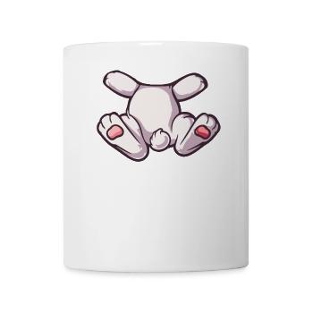Mignon Lapin Halloween Déguisement - Mug blanc - blanc - Devant