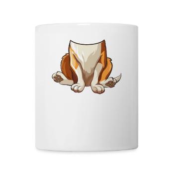 Drôle Chien Halloween Vêtements Enfants - Mug blanc - blanc - Devant
