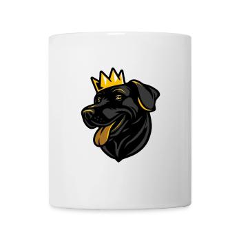 Labrador Dog Head Crown - Mug - white - Front
