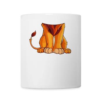 Mighty Lion Halloween Déguisement Costume Enfants - Mug blanc - blanc - Devant