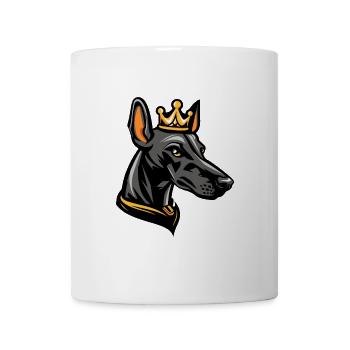 Greyhound Dog Head Crown - Mug - white - Front