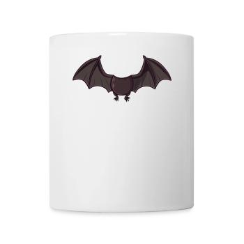 Gruselige Fledermaus Halloween Kostüm für Kinder - Tasse - Weiß - Vorne