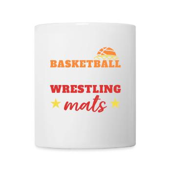 Das Beste an einem Basketballplatz ist, wenn er mi - Tasse - Weiß - Vorne