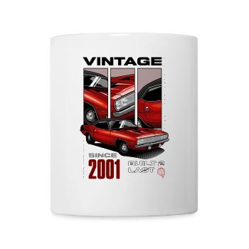 I'm Not Old I'm Vintage Classic Car Born In 2001 - Mug - white - Front