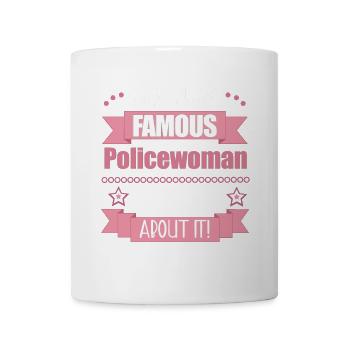 Policewoman Profession Ladies Gift - Mug - white - Front