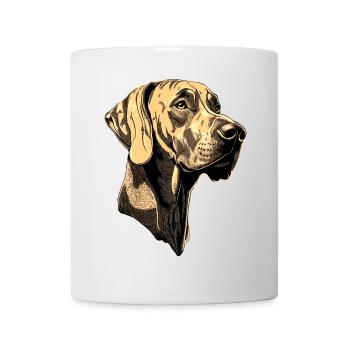 Great Dane Hatz Male Saupacker Great Dane - Mug - white - Front