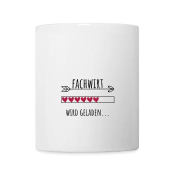 Fachwirt Ausbildung Personalisierter Beruf Mädchen - Tasse - Weiß - Vorne