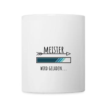 Meister Personalisierter Beruf Jungs - Tasse - Weiß - Vorne