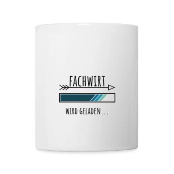 Fachwirt Ausbildung Personalisierter Beruf Jungs - Tasse - Weiß - Vorne