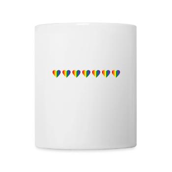 Event Staff Front Design Party Crew Pride LGBT - Tasse - Weiß - Vorne