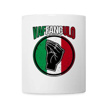 Italie Vaffanculo italien - Mug blanc - blanc - Devant