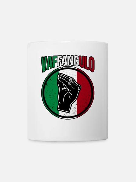 Italien Italiener Vaffanculo - Tasse - Weiß