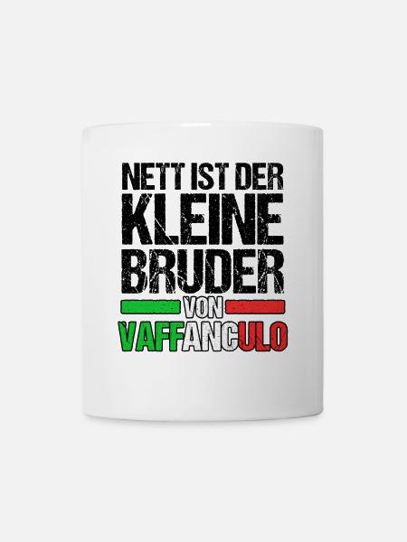 Italien Italiener Vaffanculo - Tasse - Weiß