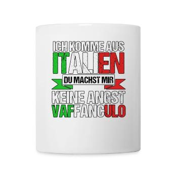 Italie Vaffanculo italien - Mug blanc - blanc - Devant