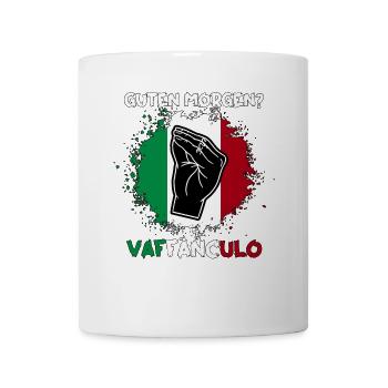 Italie Vaffanculo italien - Mug blanc - blanc - Devant