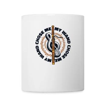 Ma baguette m’a choisi instrument de basson Aerophone - Mug blanc - blanc - Devant