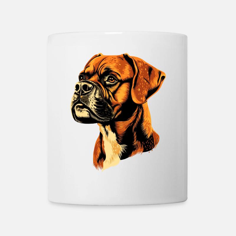 Deutscher Boxer Hunde Boxerverein German Boxer - Tasse - Weiß