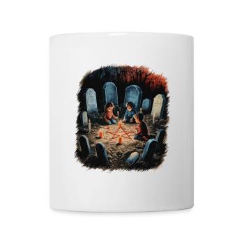 Occult Summoning Rituals Retro Vintage Design - Mug - white - Front