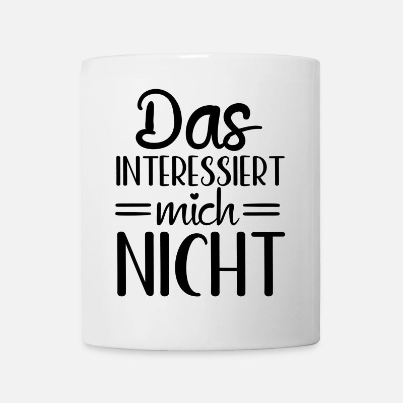 Intérêt intéressant Curieux - Mug blanc - blanc